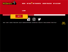 Tablet Screenshot of mcdelivery.com.ph